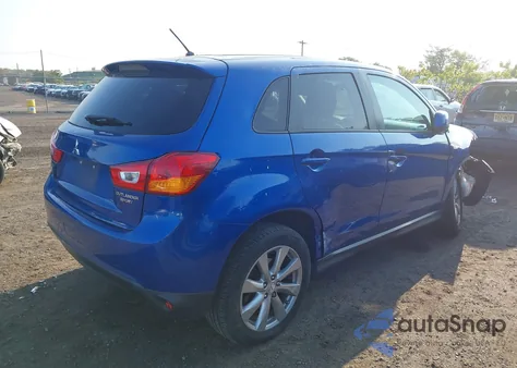 2015 Mitsubishi Outlander Sport Es из США, поврежденный, VIN 4A4AP3AU7FE057576